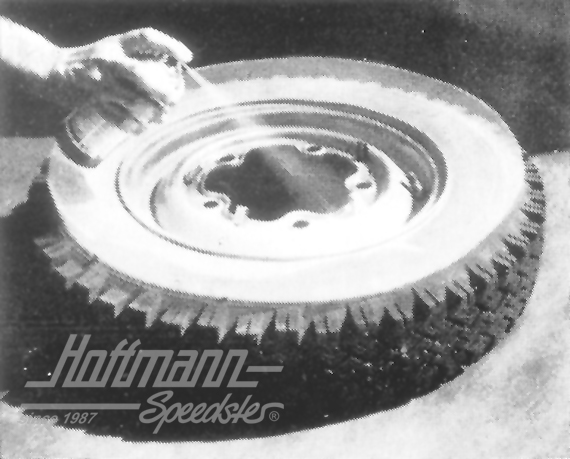 Felgenspritzschablone
