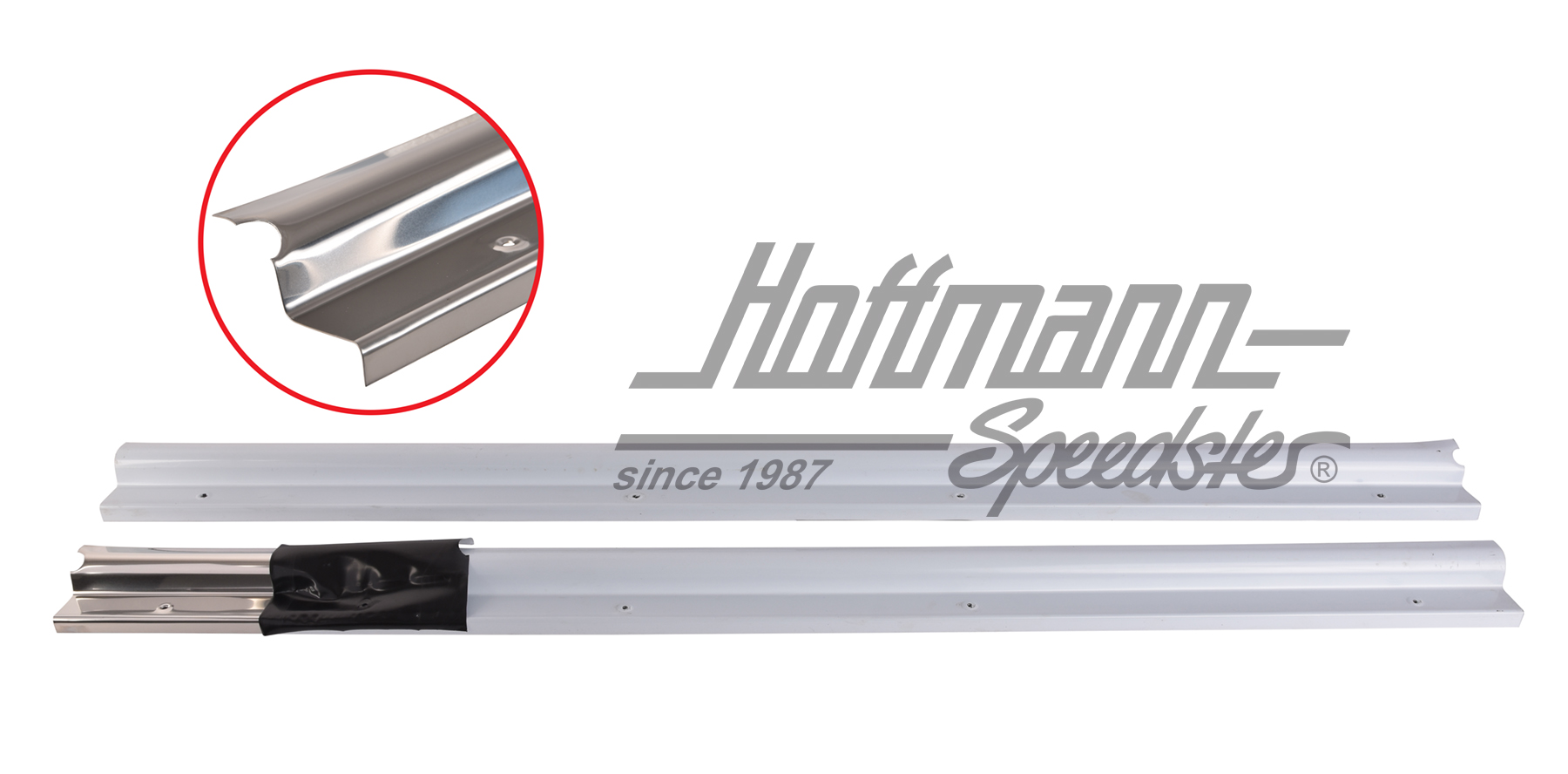 Schwellerabdeckungen, Edelstahl