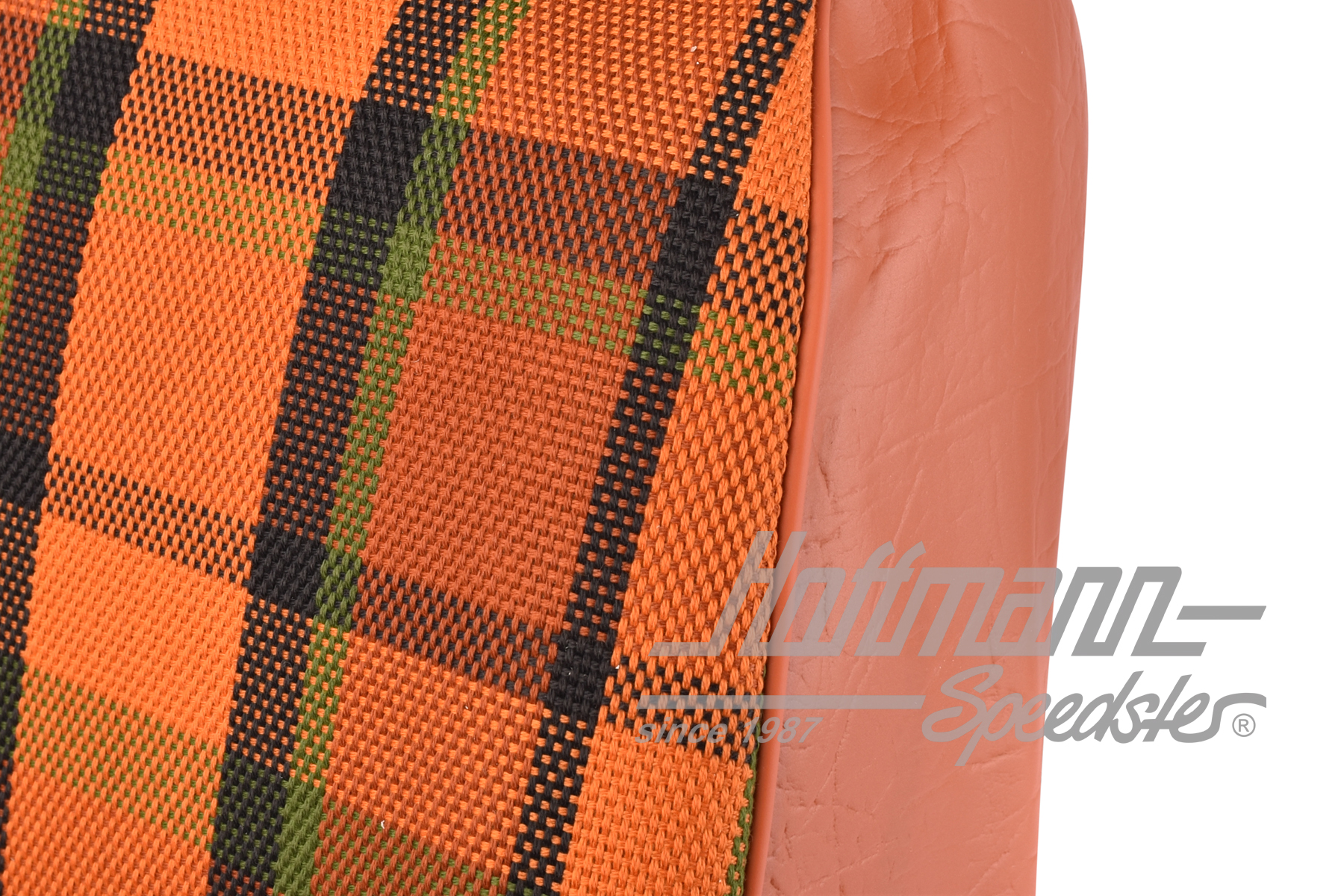 Sitzbezug, Westfalia, rot/orange, 74-79