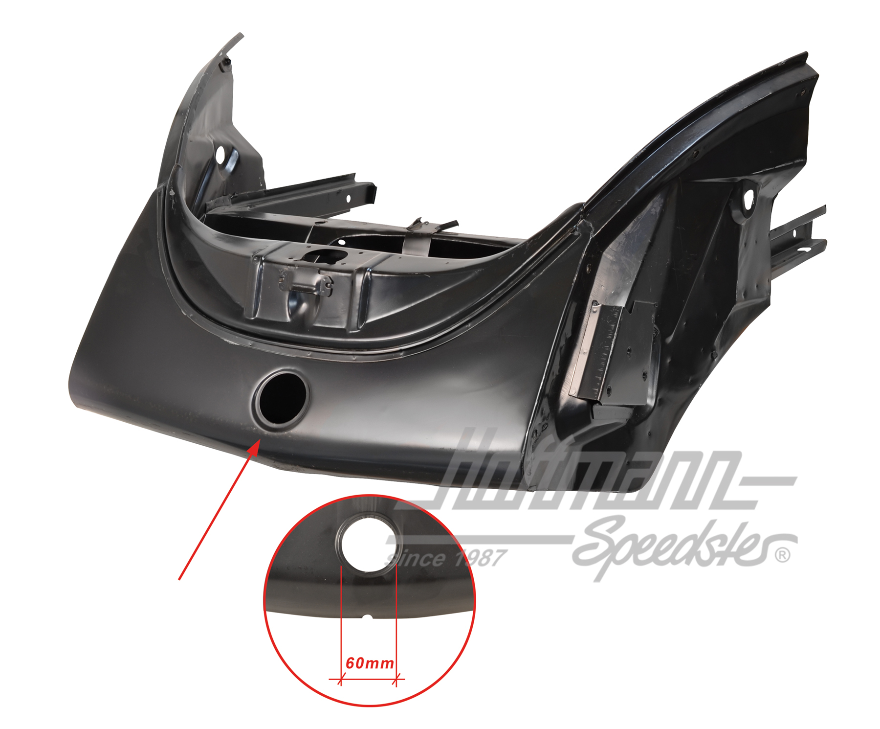 Frontmaske, komplett, Repro., 67- (60mm) Frontmaske, komplett, Repro., 67- (60mm)