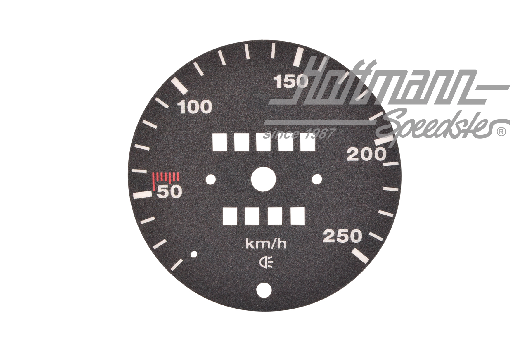 Zifferblatt, MPH auf Km/h, 911, 69-74