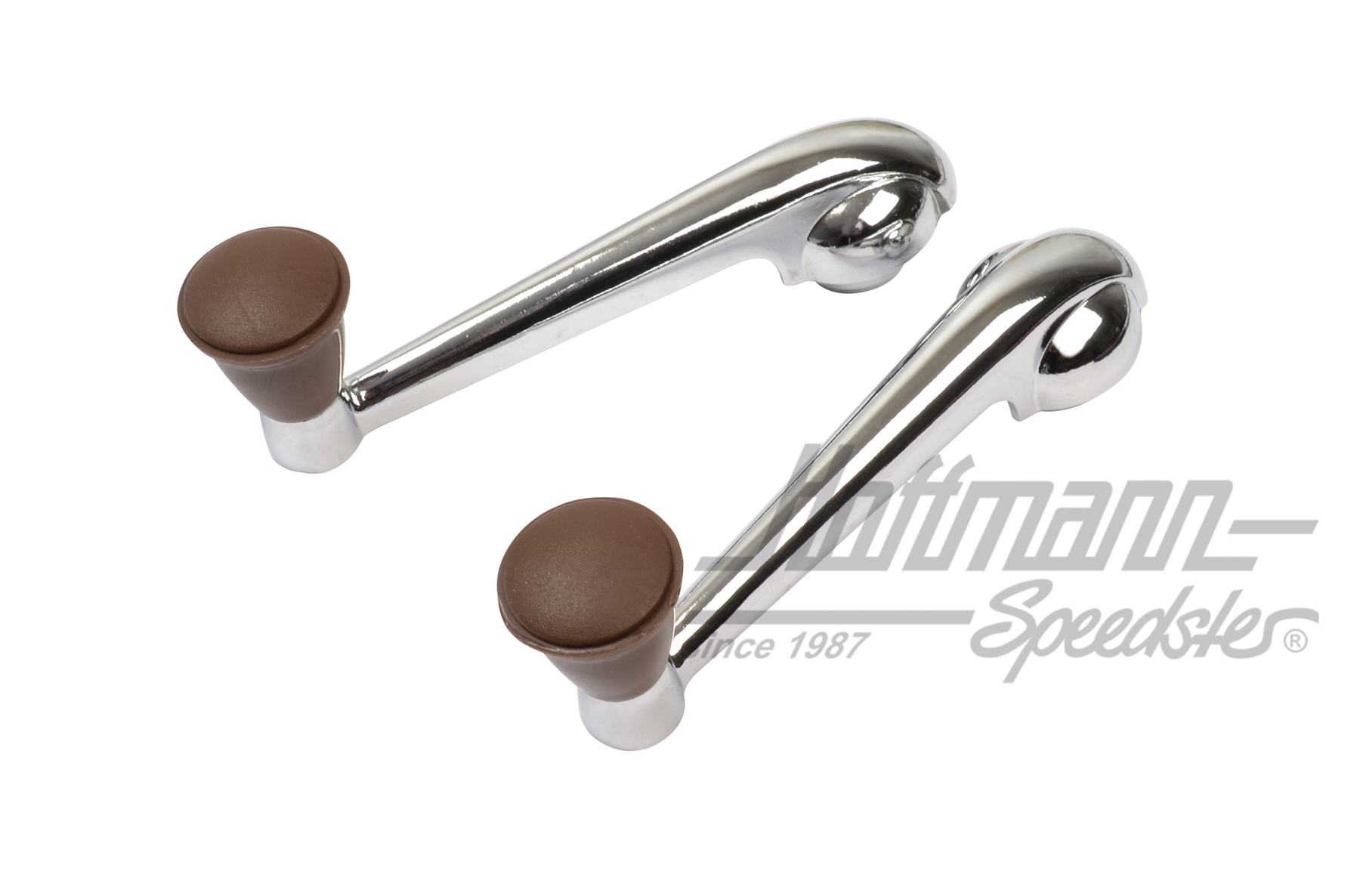 Fensterkurbel, Serie, Chrom/braun, -7.67