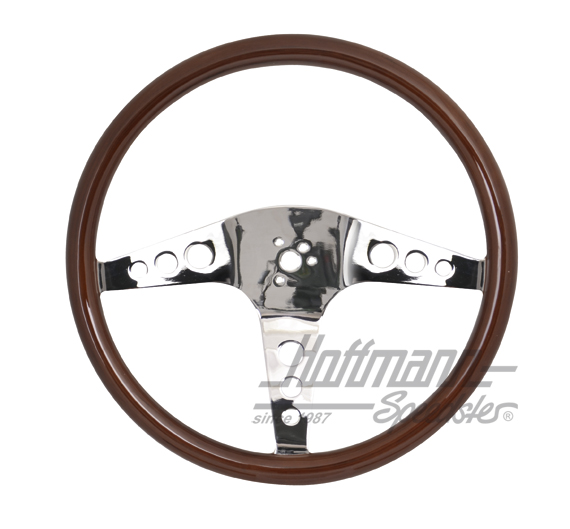 Holzlenkrad (dunkel), Empi, 457/31mm Holzlenkrad (dunkel), Empi, 457/31mm