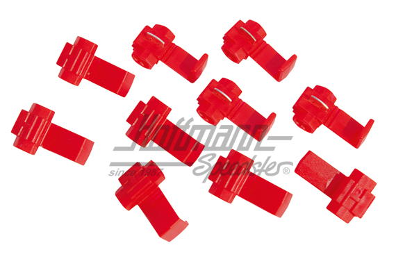 Abzweigverbinder (Stromdieb), rot Abzweigverbinder (Stromdieb), rot