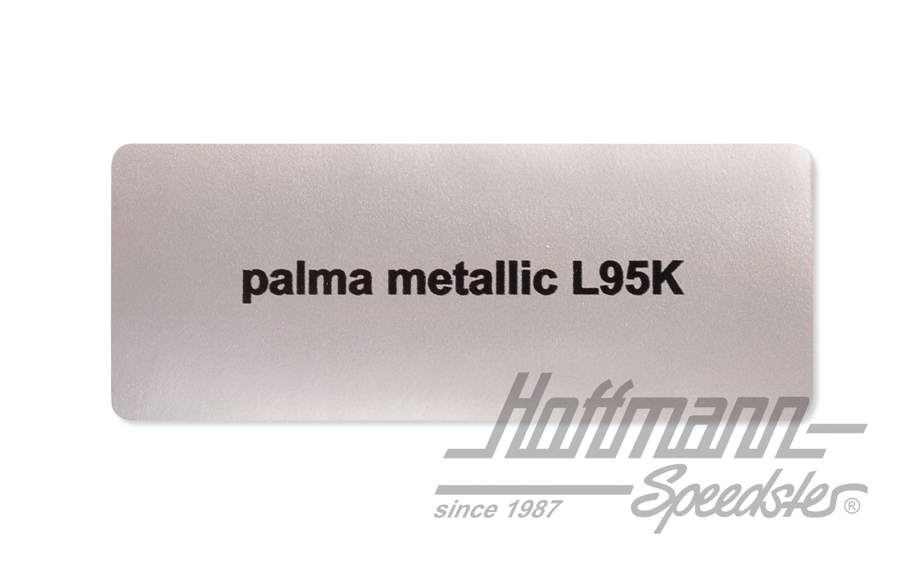 Aufkleber, Farbnummer L95K, palma me.