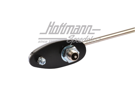 Antenne, universal, 1-Fuß, Chromfuß