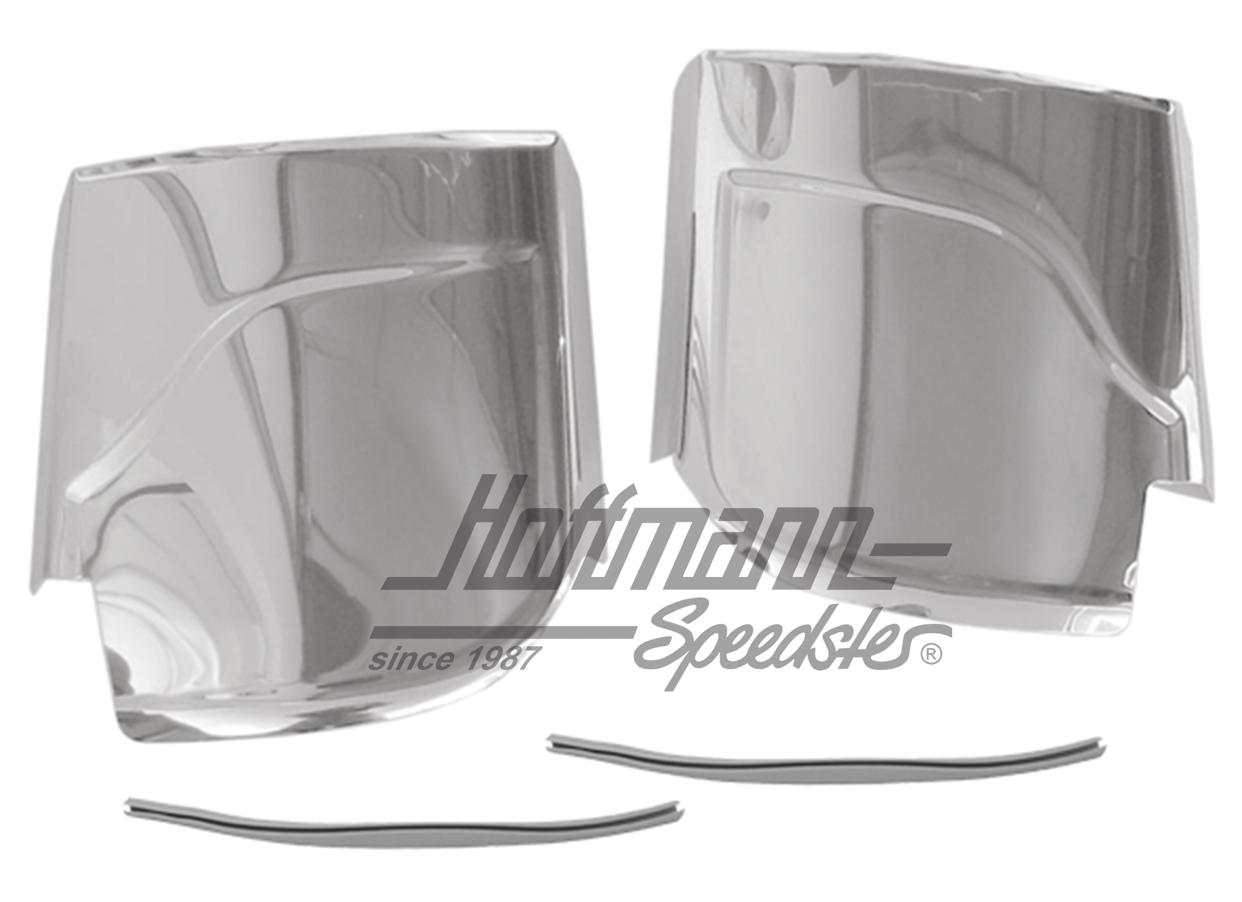 Steinschlagecken, hinten, Chrom Steinschlagecken, hinten, Chrom