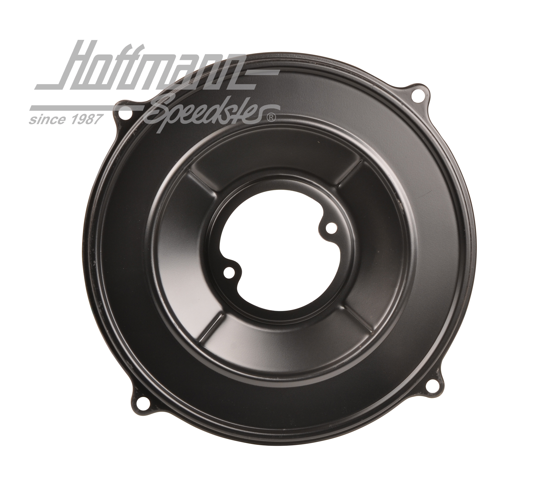 Rückplatte, Lichtmaschine, schwarz(90mm)