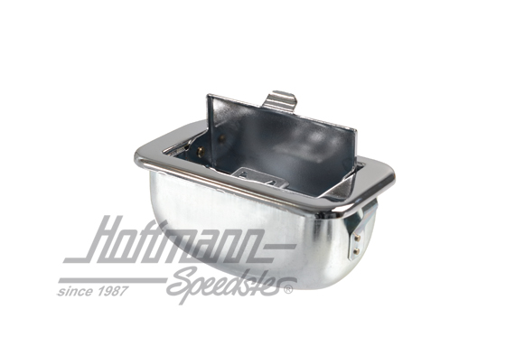 Aschenbecher, vorne, Bus T1, verchromt