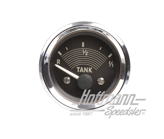 Tankanzeige, 6V, Bus T1, chrom