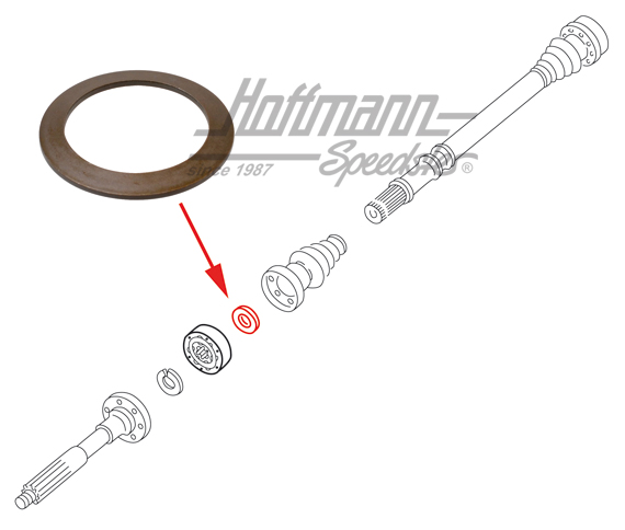 Tellerfeder, Gelenkwelle/Gleichlaufgel. Tellerfeder, Gelenkwelle/Gleichlaufgel.