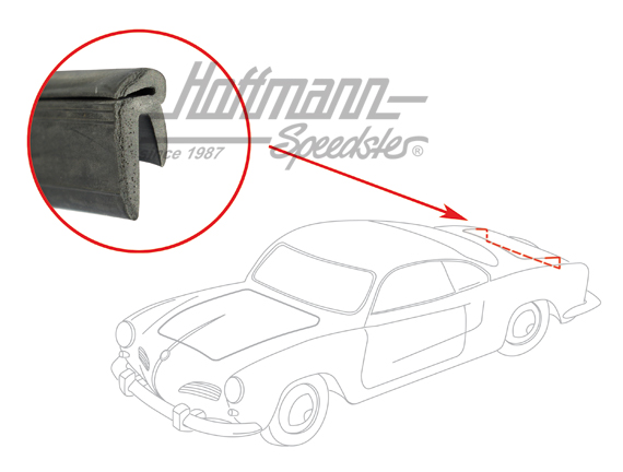 Motorhaubendichtung, Karmann