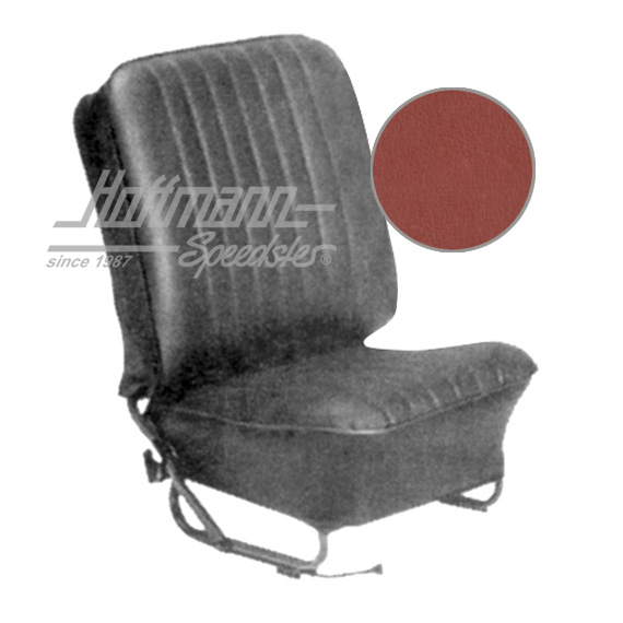 Sitzbezüge, Cabrio, 57-64, Classic, altrot Sitzbezüge, Cabrio, 57-64, Classic, altrot