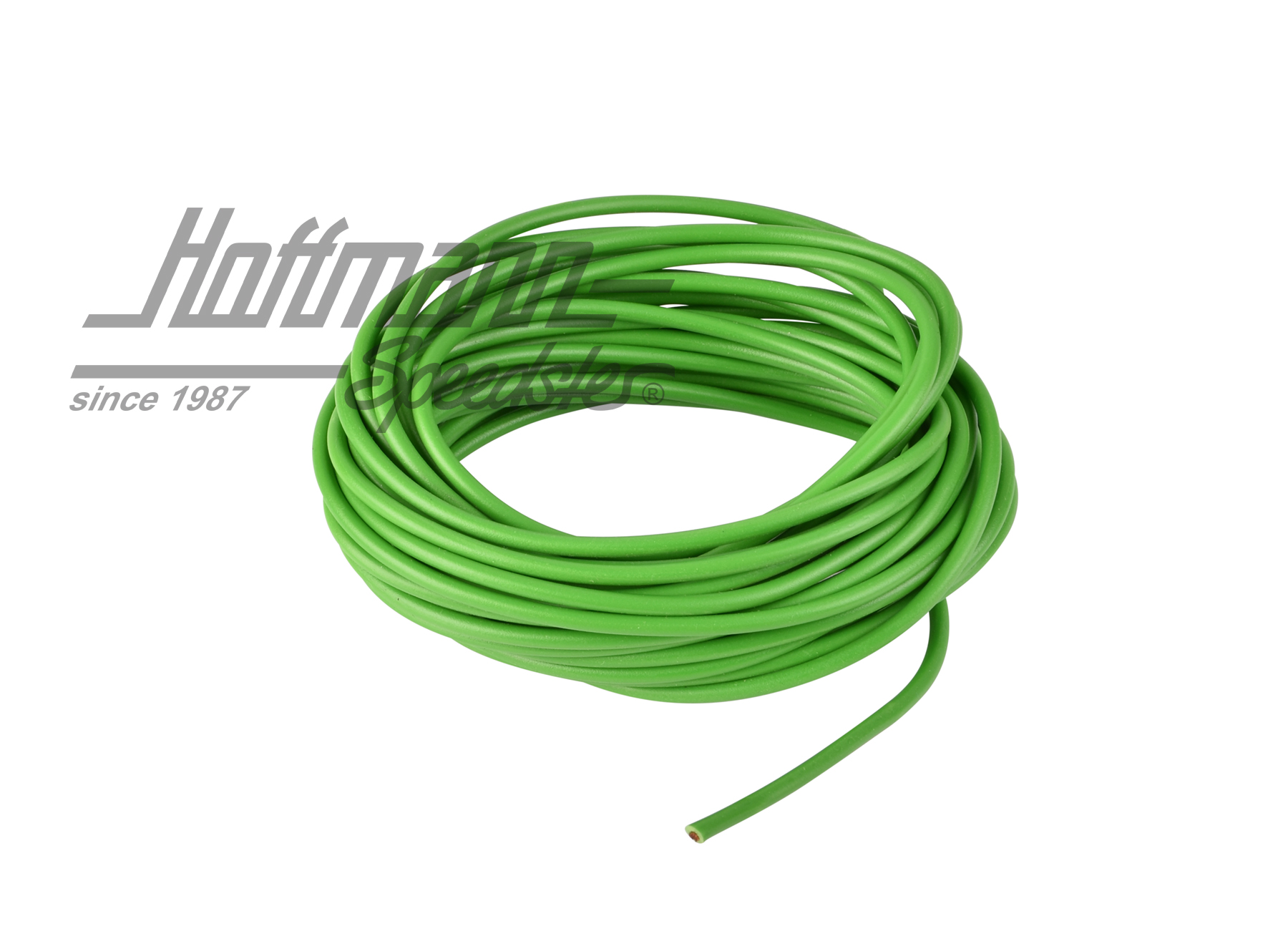 Elektrokabel, 1 mm², 5 lfm., grün Elektrokabel, 1 mm², 5 lfm., grün