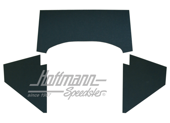 Motorraumdämmung, 3-tlg., Germany, Limo. Motorraumdämmung, 3-tlg., Germany, Limo.