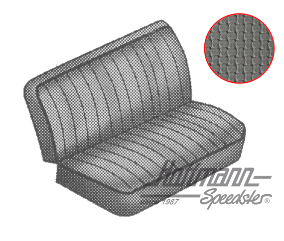 Sitzbezüge, Mittelbank 3/4,50-66, grau Sitzbezüge, Mittelbank 3/4,50-66, grau