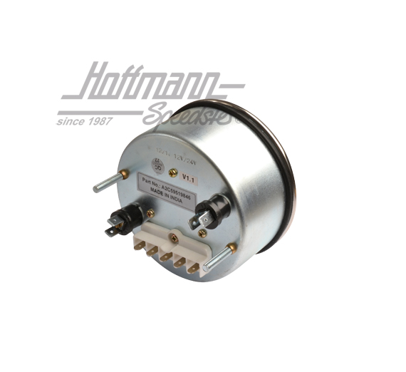 Tachometer, Porsche 356, 100mm, M./km/h