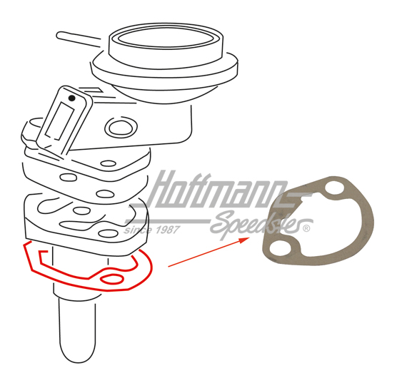 Benzinpumpendichtung, unten Benzinpumpendichtung, unten