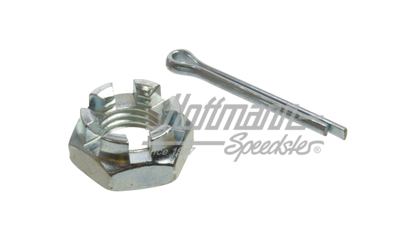 Kronenmutter, Spurstangenkopf, M12x1.5mm Kronenmutter, Spurstangenkopf, M12x1.5mm