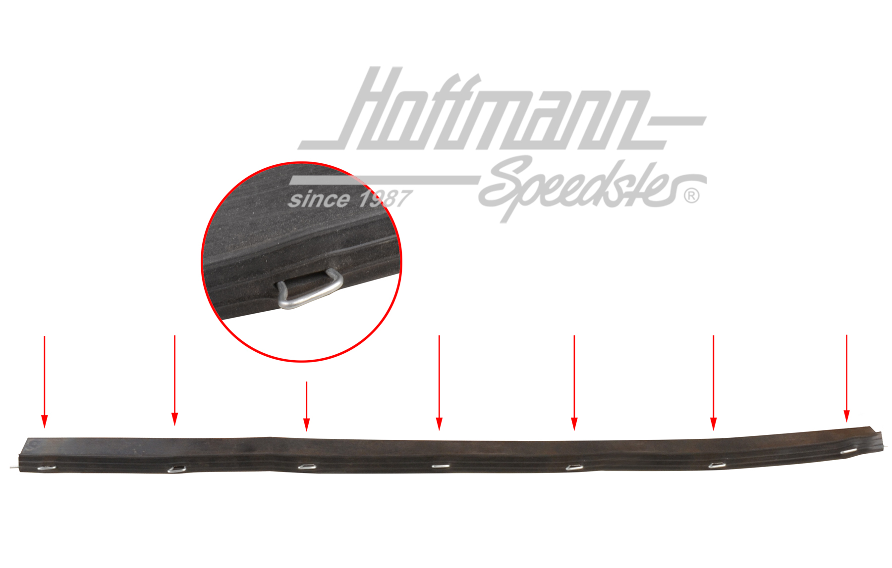 Türschachtdichtung, innen, 10.52-7.64 Türschachtdichtung, innen, 10.52-7.64