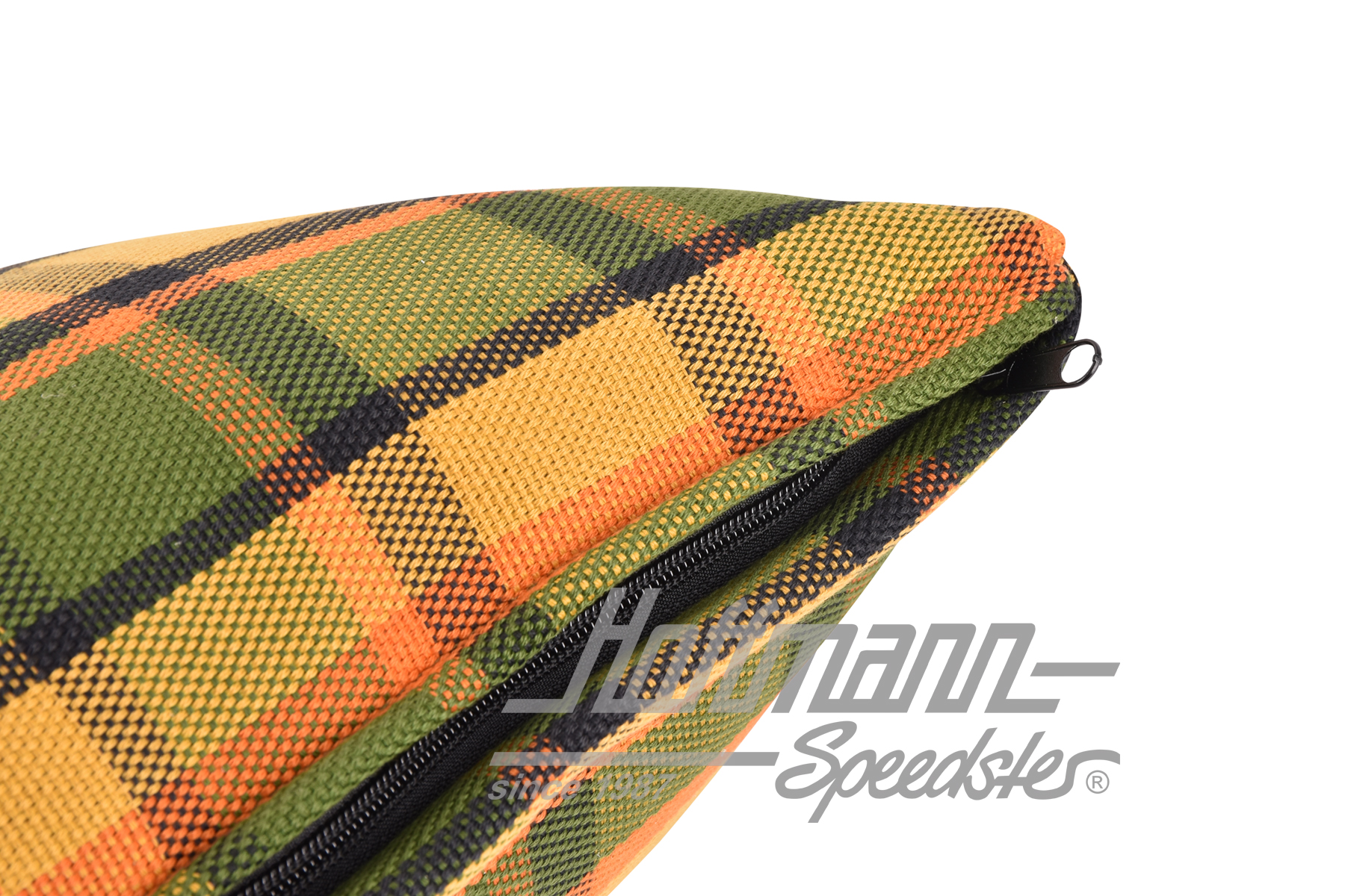 Kissen, Westfalia, gelb/orange, 39x39cm