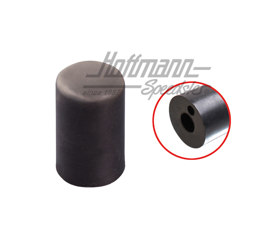 Knopf, Handbremshebel, schwarz Knopf, Handbremshebel, schwarz