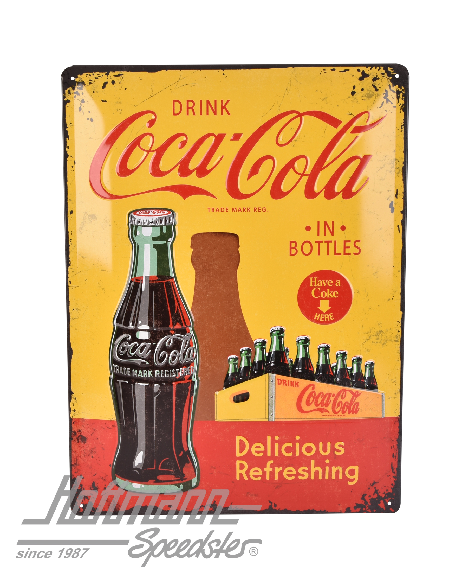 Blechschild, 300x400mm, COCA-COLA