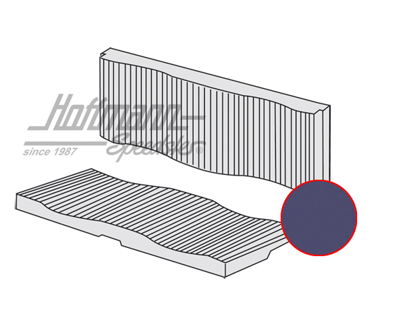 Sitzbankbezug, Karmann Coupé,71-74,blau Sitzbankbezug, Karmann Coupé,71-74,blau