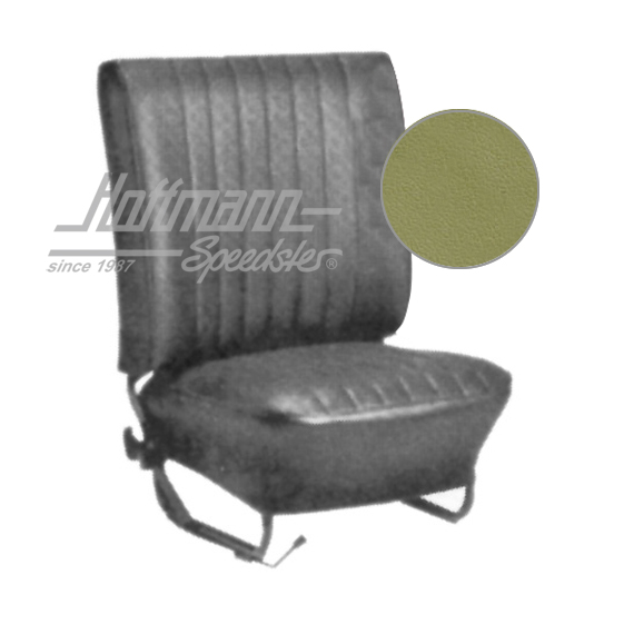 Sitzbezüge, Cabrio, 64-67, Classic, altgrün Sitzbezüge, Cabrio, 64-67, Classic, altgrün