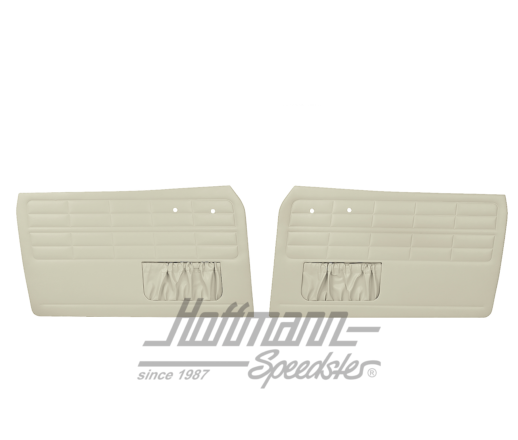 Türverkleidungen, Karmann Ghia, -7.63, altweiß Türverkleidungen, Karmann Ghia, -7.63, altweiß