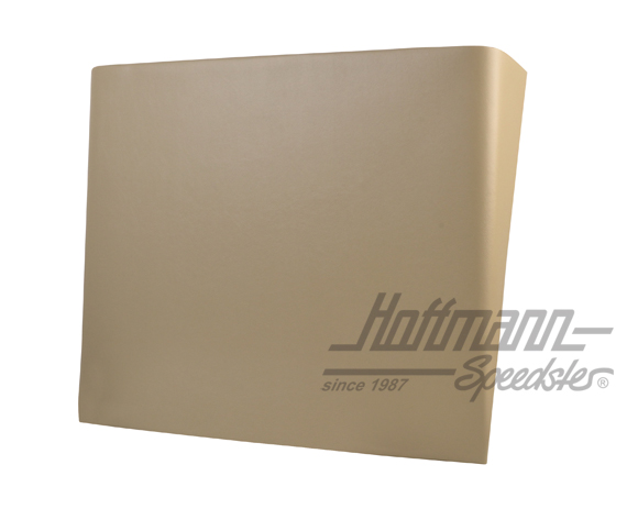 Verkleidung Sitzbankrücken, Mitte, -62, beige