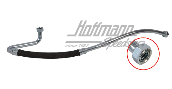 Ölleitung, Motor zum Regler, 911, 74-77