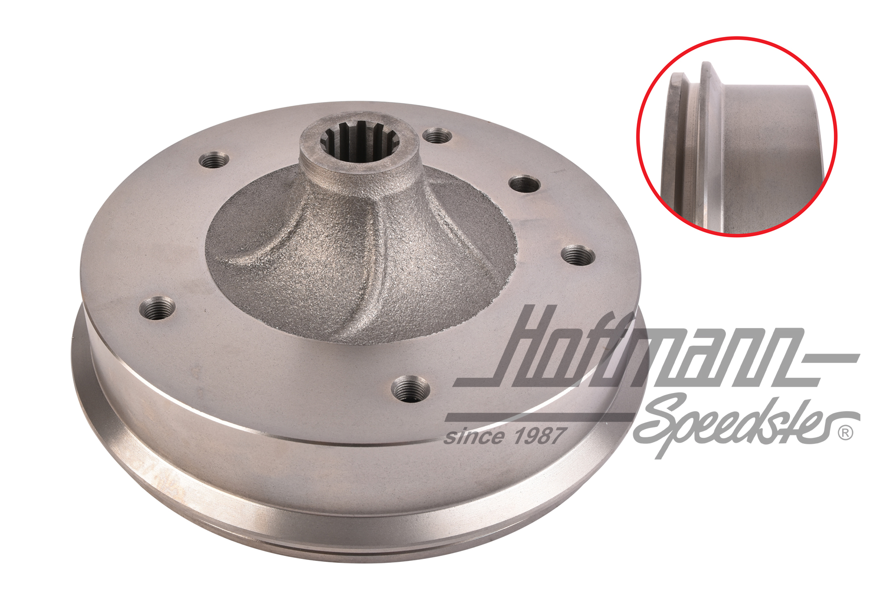 Bremstrommel, hinten, Bus T1, 8.63-7.67