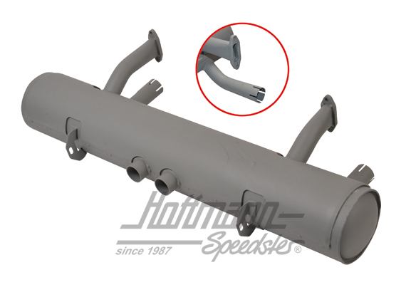 Auspufftopf, 356 B+C, 912