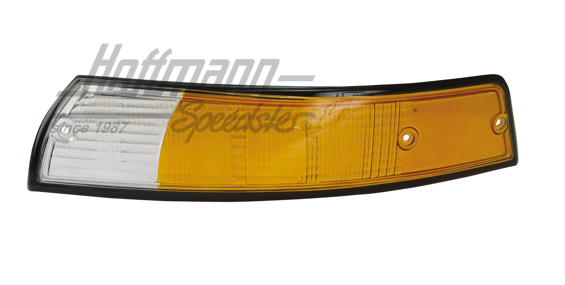 Blinkerglas, gelb/weiß/schw.,911,72-73,L