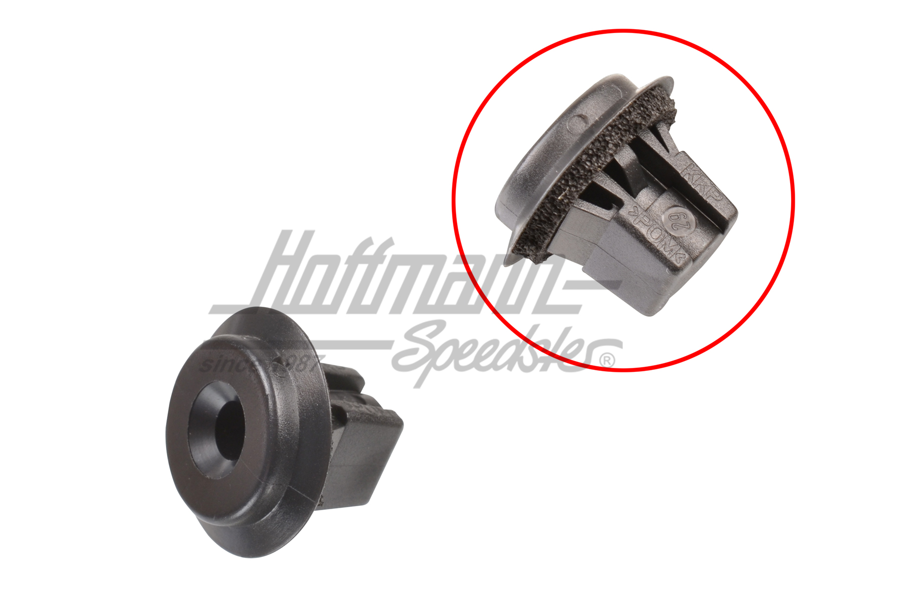 Einsteckmutter, Griffleiste, Heckklappe Einsteckmutter, Griffleiste, Heckklappe