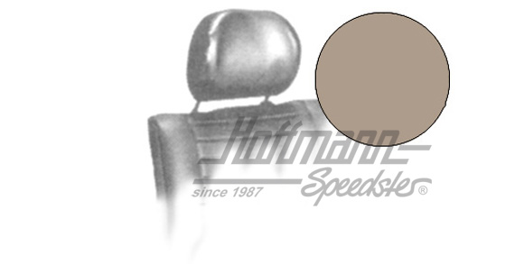 Kopfstützenbezüge, 8.75-, beige