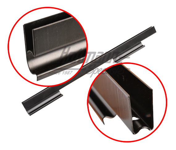 Fensterhebeschiene, 356 B/C, Coupé, li. Fensterhebeschiene, 356 B/C, Coupé, li.