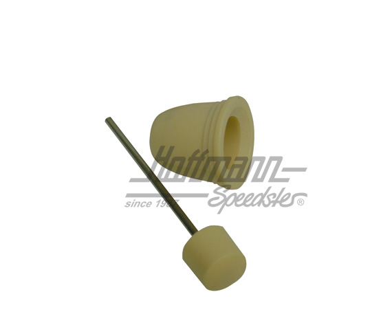 Knopf, Scheibenwischerschalter, beige