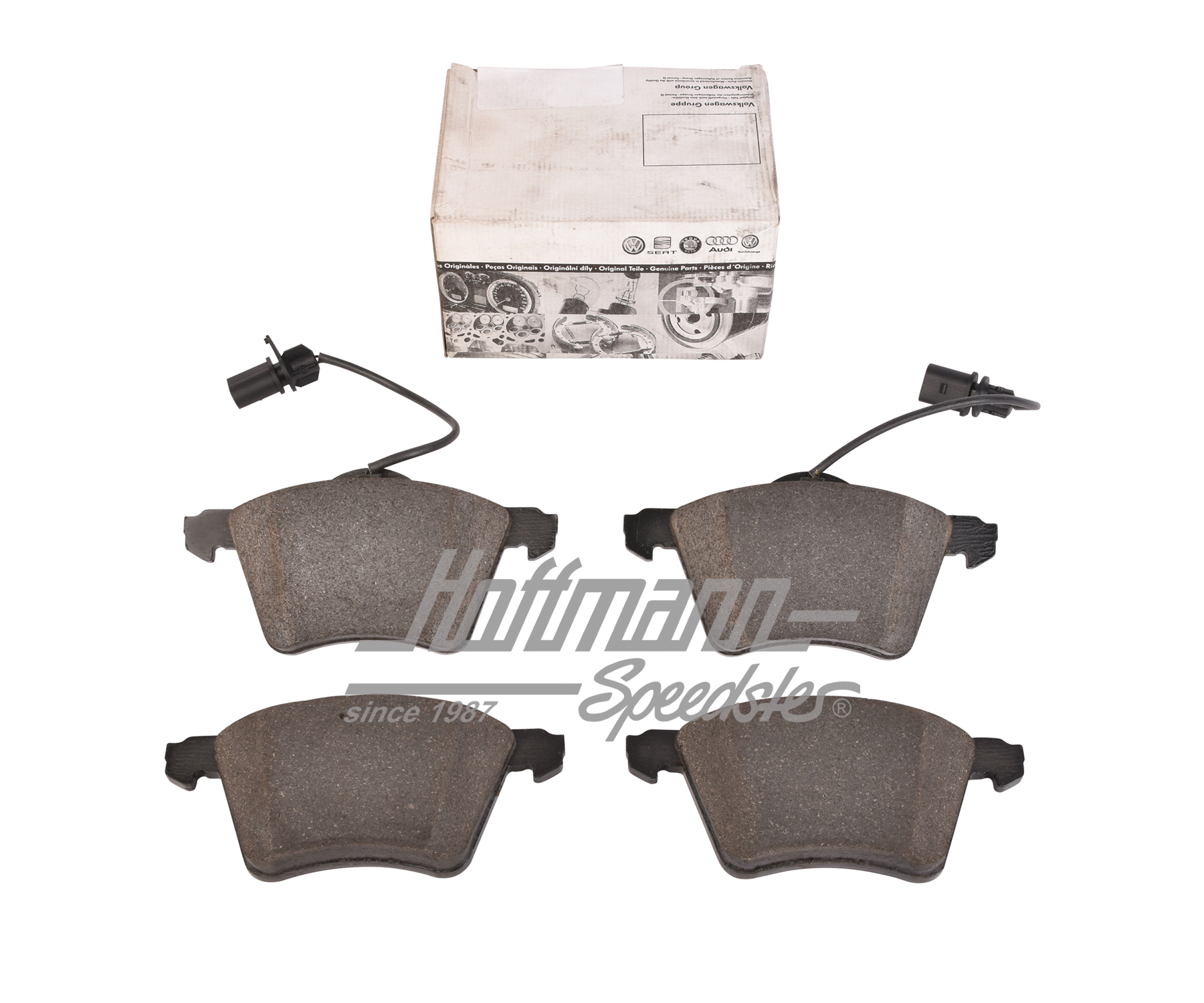 Bremsklötze, vorne, Bus T4,16",5.97-5.00