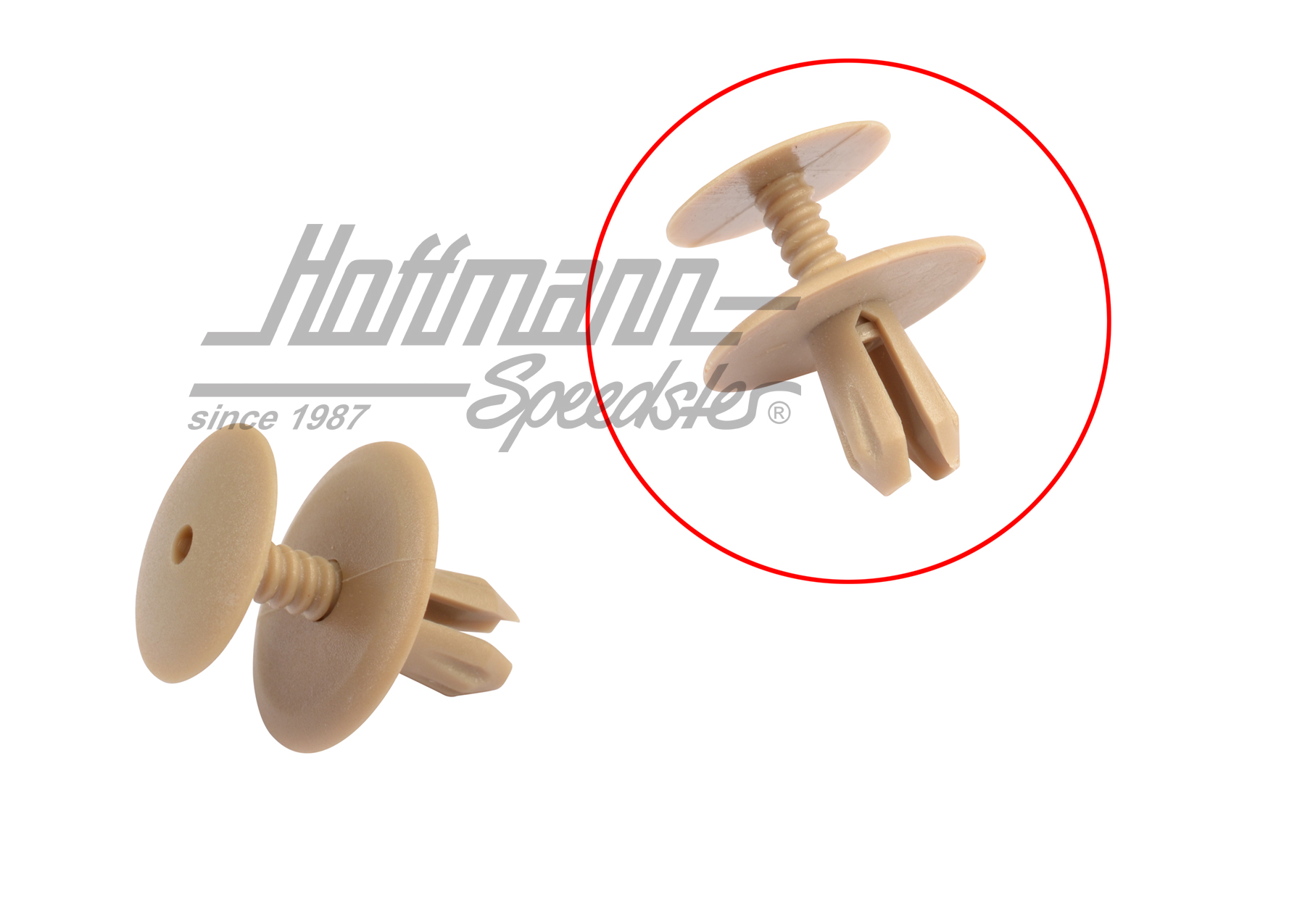 Clip, Türverkleidung, 95-03, hellbeige Clip, Türverkleidung, 95-03, hellbeige