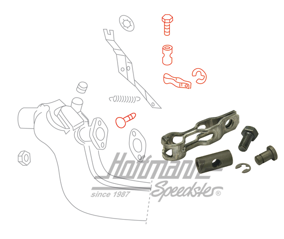 Anbausatz, Heizungszug / Wärmetauscher, links/rechts Anbausatz, Heizungszug / Wärmetauscher, links/rechts