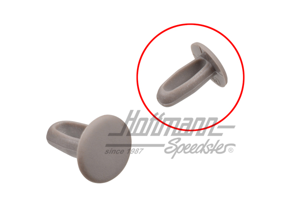 Clip, Abdeckungen oben, Bus T2, grau Clip, Abdeckungen oben, Bus T2, grau