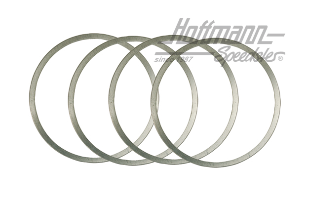 Distanzringe, 85.5/87/88mm, 0.50mm