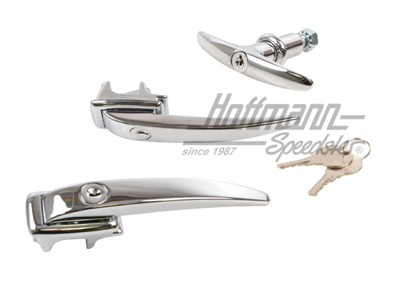 Schließgarnitur, Käfer, 10.52-7.55 Schließgarnitur, Käfer, 10.52-7.55