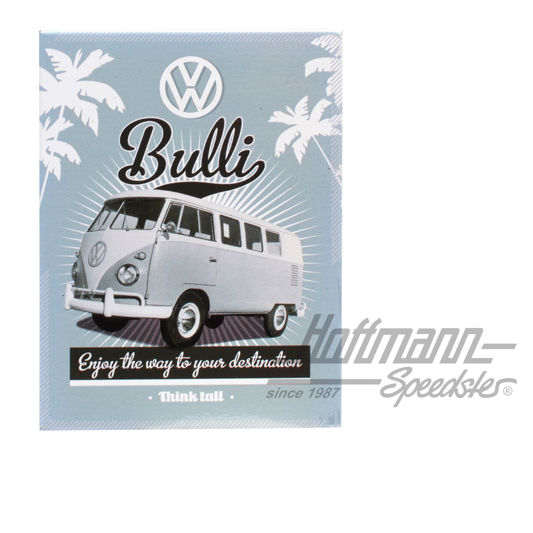 Magnetschild, VW Retro Bulli