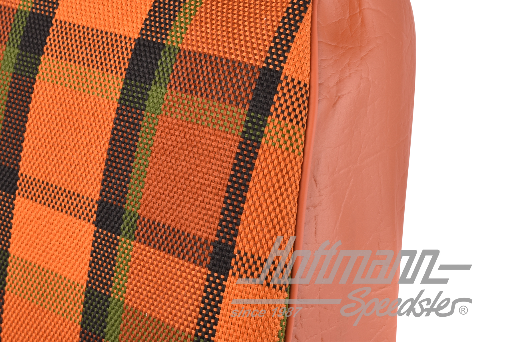 Sitzbezug, Westfalia, rot/orange, 74-79