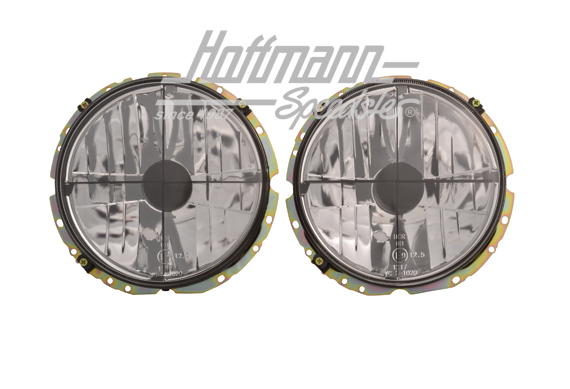 Scheinwerfersatz, H4, klar/Fadenkreuz