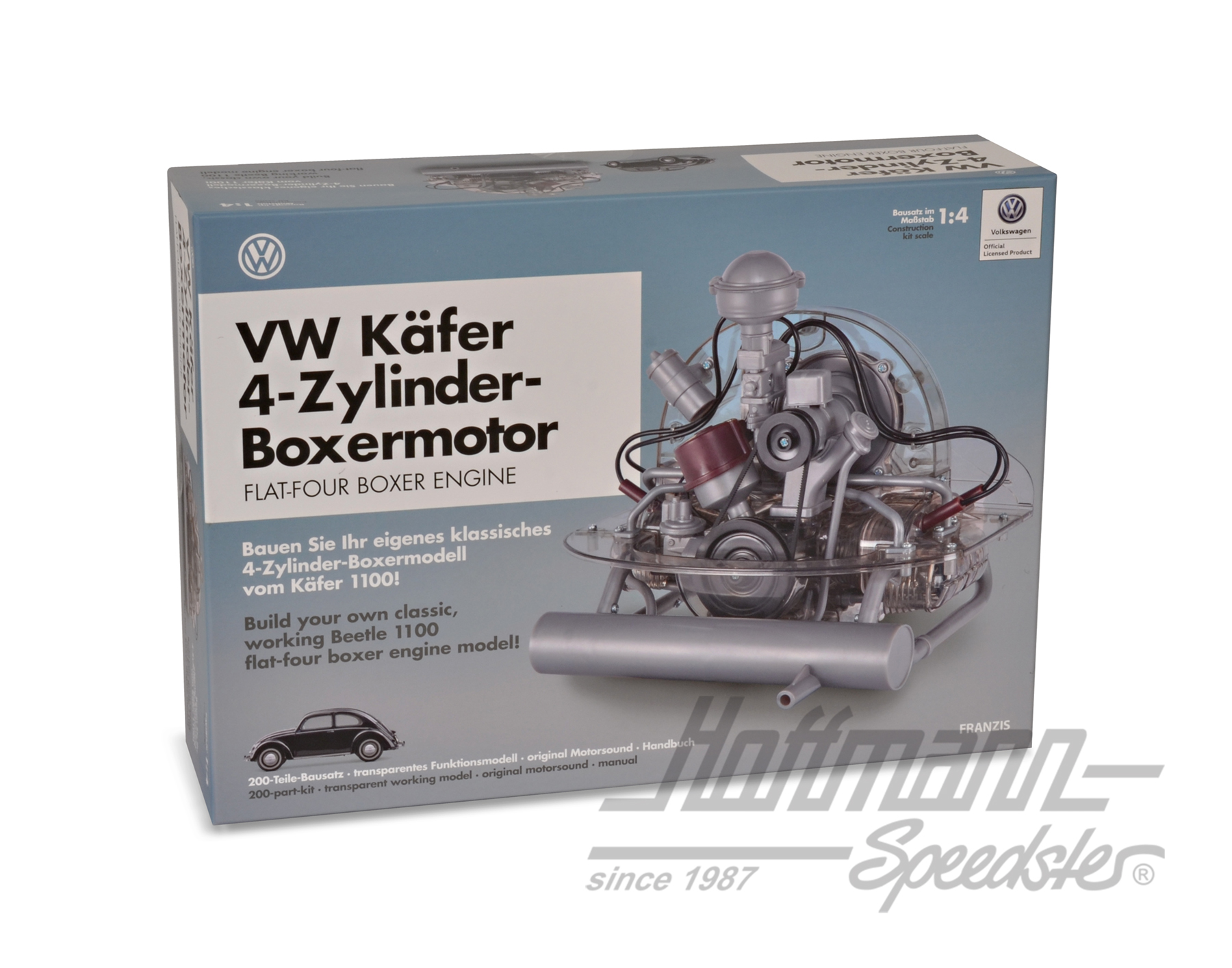 VW Käfer 4-Zyl.-Boxermotor,Modellbausatz VW Käfer 4-Zyl.-Boxermotor,Modellbausatz