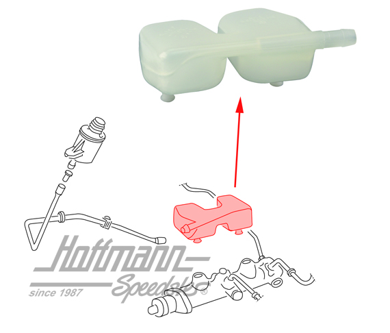Bremsflüssigkeitsbehälter, Bus T2, -7.72 Bremsflüssigkeitsbehälter, Bus T2, -7.72